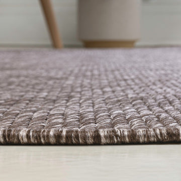 Evan Modern Rustic Organic Curve Indoor/Outdoor Area Rug